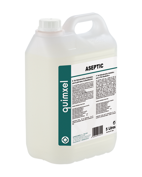 ASEPTIC - Antiseptic hydroalcoholic gel for healthy skin and pre-surgical hand disinfection