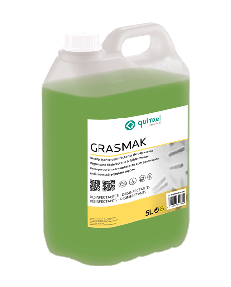 GRASMAK – Fettlösendes, schaumarmes Desinfektionsmittel