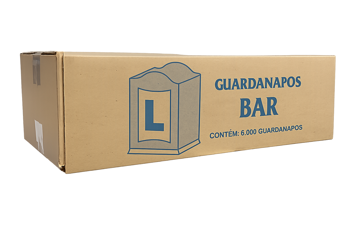 Guardanapo de Bar Tipo L - 6000 Guardanapos