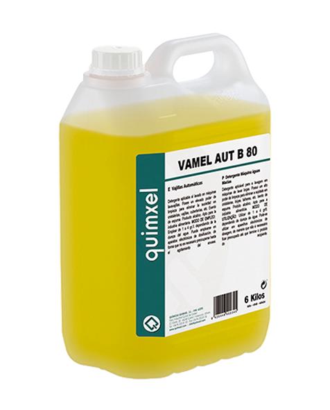 VAMEL AUT B 80 - Detergente lava loiça – águas de dureza média