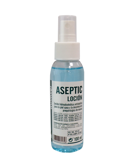 ASEPTIC LOTION - Antiseptic hydroalcoholic lotion for healthy skin and pre-surgical hand disinfection