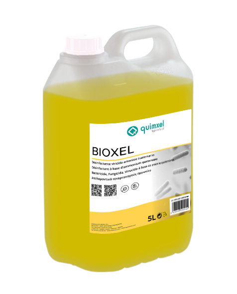 BIOXEL - Desinfetante virucida à base de amónios quaternários