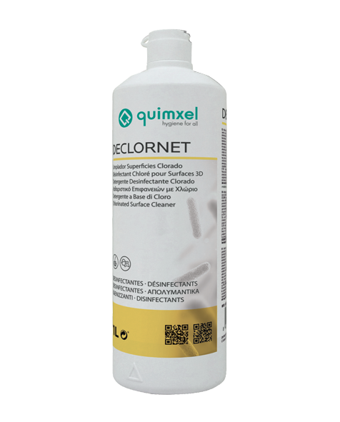 DECLORNET - Limpador clorado para superfícies