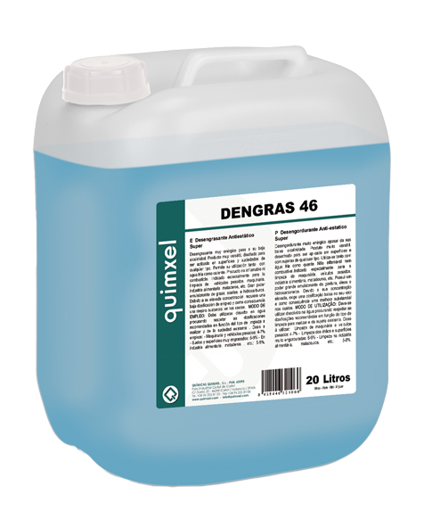 DENGRAS 46 – Superkonzentrierter antistatischer Entfetter