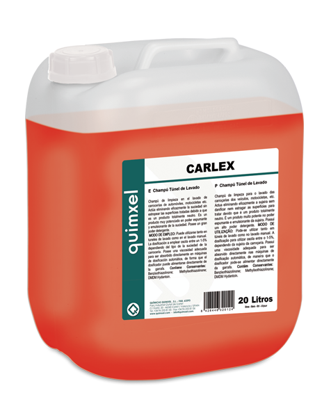 CARLEX - Champô para Túneis de Lavagem