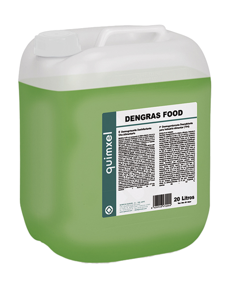 DENGRAS FOOD - Desinfetante desengordurante virucida para uso alimentar