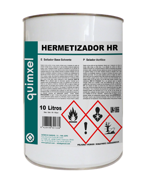 HERMETIZADOR HR - Selante Acrílico para Pavimentos